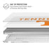 University of Tennessee-Knoxville Collegiate Text MacBook Air 15in (2023-2025) Case plus Skin
